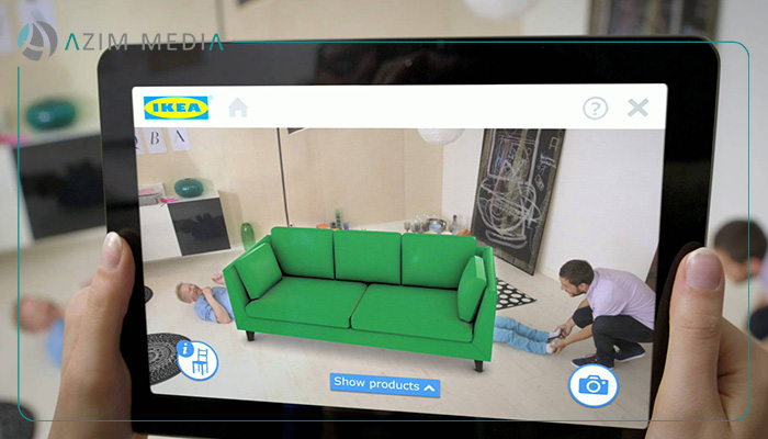 IKEA AR و تکنولوژی واقعیت افزوده  