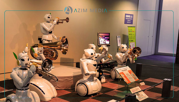 نمونه های هوش مصنوعی  | ربات های هوشمند انسان نما  